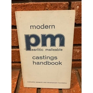 Modern PM Pearlitic Malleable Castings Handbook 1958 Hardcover - Imagen 1 de 3