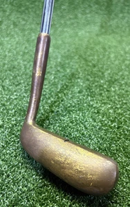 H&B P58 Brass Blade Putter / 34.75" / Right Handed - Ships Fast! - Picture 1 of 6