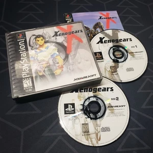 Xenogears (Sony Playstation 1, 1998) Squaresoft RPG PS1 PSX Videospiel KOMPLETT - Bild 1 von 1