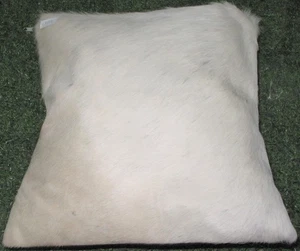 100% NEW COWHIDE LEATHER CUSHION COVER RUG COW HIDE HAIR ON CUSHION COVER - Picture 1 of 1