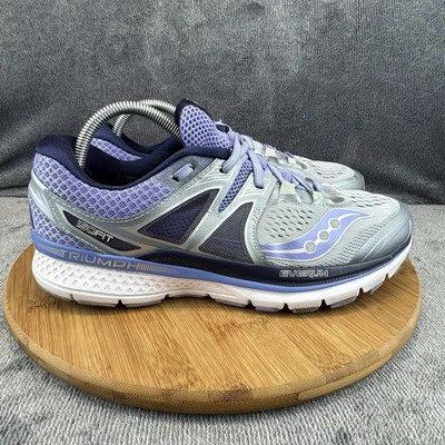 Saucony Mujer Triumph ISO 3 Talla 11 Zapatos Gris Correr Entrenamiento Tenis Foto 1 de 4