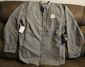 NWT CABELA’S XPG UPF 50 4MOST NO FLY ZONE HUNTING/FISHING SHIRT SIZE XXL GRAY - Picture 1 of 20