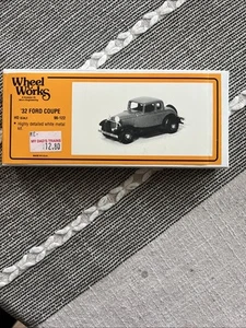 Kit de coche modelo diecast escala HO Ford Coupé 1932 Wheel Works 96-122 KEN - Imagen 1 de 3