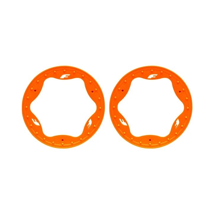 Traxxas #10976-ORNG 3.5" Orange Funco Front Beadlock Rings (2) - Image 1 of 1
