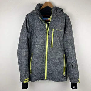 Obermeyer Barley Men's Small Insulated Ski Jacket Recco Sweater Print - Picture 1 of 15