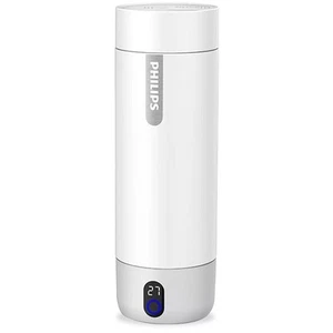 Philips 5 Geschwindigkeiten gehärteter elektrischer Thermosbecher 400 ml Doppelschicht Vakuum tragbar - Bild 1 von 27