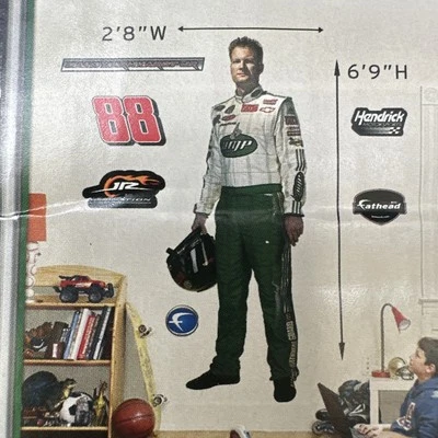 Dale Earnhardt Jr Fathead 88 Nascar Poster Graphic Vinyl Decal 3ft x 7ft  Racing - Image 1 of 4
