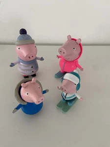 Lot famille Peppa Pig au Ski Hasbro - Imagen 1 de 5