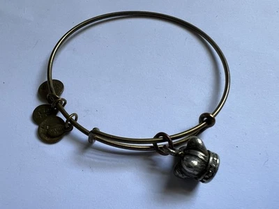 Pulseira de cristais Alex And Ani Kings Crown tom dourado - Imagem 1 de 4