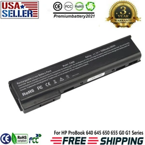 ✅ CA06XL Battery For HP ProBook 640 645 650 655 G0 G1 718677-421 HSTNN-LB4X PC - Picture 1 of 6