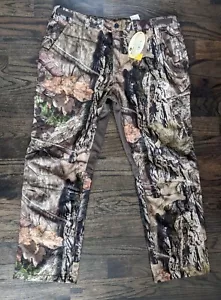 Mens Carhartt Buckfield Hunting Camo Pants Mossy Oak Fleece Lined Sz XL - Picture 1 of 9