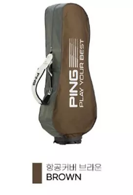 Nueva funda de viaje para bolsa de golf Ping, funda de vuelo aéreo (marrón, verde, azul marino) Foto 1 de 4
