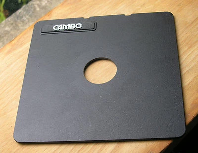 Cambo SC Monorail 10x8 5x4 lens board copal 0 34.7mm hole - Image 1 of 3