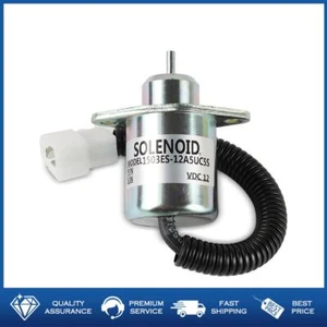 12V Fuel ShutOff Solenoid 17594-60014 1503ES-12A5UC5S SA-4569-T For Kubota D905 - Picture 1 of 4