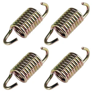 4x Exhaust Muffler Spring For Polaris Hawkeye 300 325 400 2010 2011 2012 13 2014 - Imagen 1 de 7