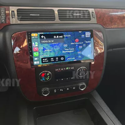 Carplay Android Radio Navigation For Chevy Tahoe Suburban GMC Yukon 2006-14 US - Image 1 of 4