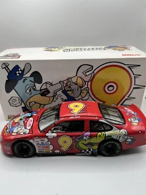 Jerry Nadeau #9 1998 Cartoon Network 1:24 acción NASCAR diecast Bank Foto 1 de 4
