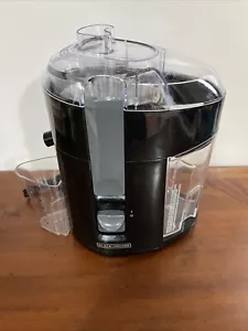 BLACK+DECKER JE2200B Juicer 400-Watt Fruit and Vegetable Juice Extractor WORKS - Picture 1 of 8