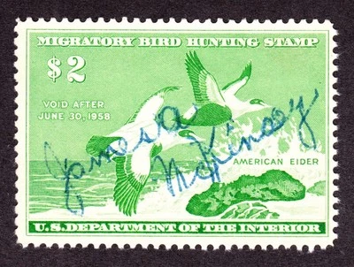 US RW24 $2 Duck Hunting Used VF SCV $12 (002) - Image 1 of 2