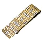 Tiffany & Co. Money Bill Clip Sterling Silver K18 Gold 18x58mm Pre-owned