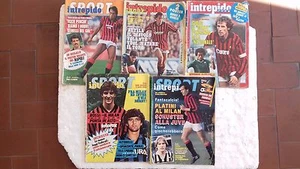 lotto INTREPIDO SPORT Hateley ROSSI BARESI PLATINI BARBADILLO - Foto 1 di 1