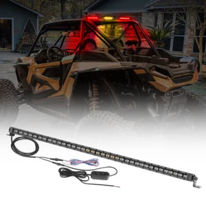 Barra de luces LED traseras de persecución UTV 37" giro/reverso/funcionamiento para Polaris RZR XP 4 1000 - Imagen 1 de 9