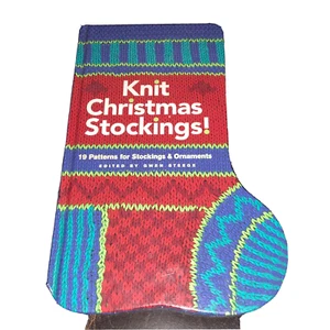 Knit Christmas Stockings & Ornaments, 19 Heirloom Quality Patterns Knitting Book - Picture 1 of 6
