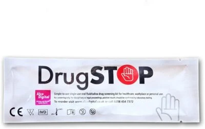 ALCODIGITAL LTD DrugSTOP - Saliva Drug Test Kit - Oral Fluid Testing - 7 Drugs - Instant Result