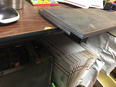 1/2" X 6" X 12" Placa Objetivo de Disparo 0.5" GROSOR Acero BARRA Yunque  Foto 1 de 3