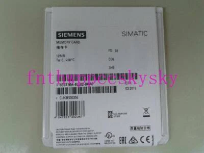 ONE Brand New Siemens 6ES7 954-8LE02-0AA0 Memory Card - Image 1 of 4