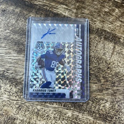 kadarius toney rookie auto Panini Prizm - Image 1 of 2