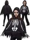 Niños Disfraz De Esqueleto Infantil Halloween Murciélago Día Los Muertos