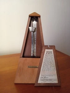 Vintage Seth Thomas Metronome De Maelzel Wood Works! Model E899-575 - Picture 1 of 6