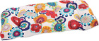 Bright Floral Indoor Outdoor Sofa Setee Swing Cushion Tufted Weather And Fade