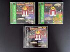 Namco PAC-Man Sony PlayStation 1 Greatest Hits Vol 1 & 3 AND PS1 Volume 3 Museum