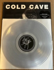 LP:  COLD CAVE - Cherish The Light Years   SEALED NEW CLEAR GLITTER VINYL - Picture 1 of 3