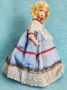 Vtg Gura Bruxelles Belgium Celluloid Doll Tagged Original Costume 9" - Picture 1 of 18