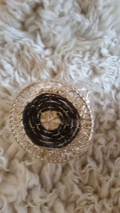 Stil Armband Manschette Armreif Gold Mode Schwarz Perlen Schmuck Neu Strass Damen - Bild 1 von 3