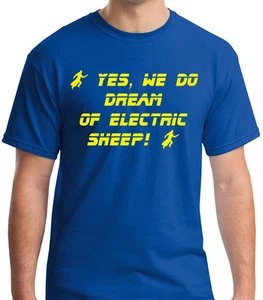 Blade Runner inspiriertes T-Shirt Philip K Dick Do Androids Dream Of Electric Sheep - Bild 1 von 2