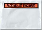 100 Packing List Enclosed Panel Face Envelopes 7.5 x 5.5 Shipping Envelope Pouch