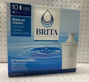 Filtro de agua de repuesto estándar Brita 987554 paquete de 10 - Imagen 1 de 6