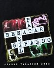 PAT BENATAR T-SHIRT LARGE BLACK L NEIL GIRALDO 2002 CONCERT ROCK ARENA AOR lp cd