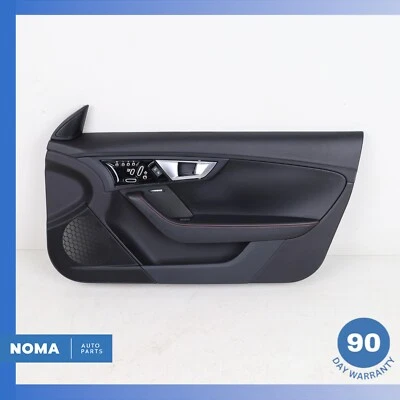 14-20 Jaguar X152 F-Type Right Passenger Side Interior Door Trim Panel Nappa OEM - Image 1 of 4