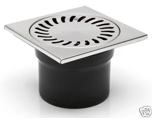 Desagüe de Ducha Para Azulejo Ducha Baño en Acero Inoxidable DN110 323N - Imagen 1 de 4