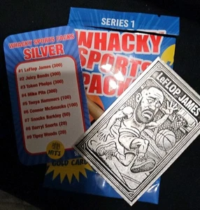 Whacky Sports Packs Serie 1 - 1 oz .999 Silber - LeFlop James - 1/300 Auflage - Bild 1 von 3
