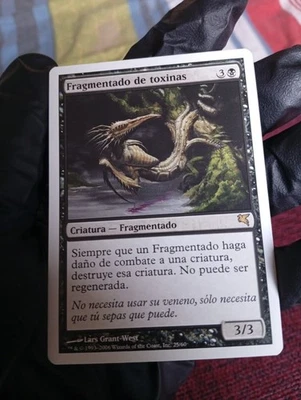 MTG TOXIN SLIVER (Fragmantado de Toxinas) SPANISH VERY RARE Salvat-Hachette WOTC - Image 1 of 4