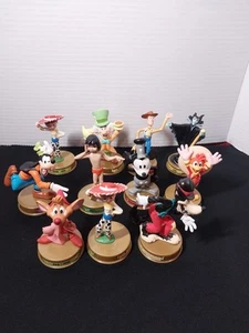 Vintage Disney PVC figure Mickey Mouse + friends Lot Of 7 Applause - Picture 1 of 8