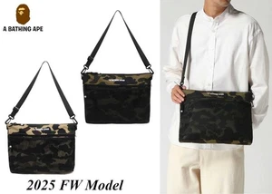 Bolso A Bathing Ape 1st Camo Patrón Sacoche Musette 2025 FW Fedex DHL De Japón - Imagen 1 de 10