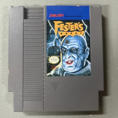 Fester's Quest (Nintendo Entertainment System 1989) Cart Only With Nintendo Case - Image 1 of 4