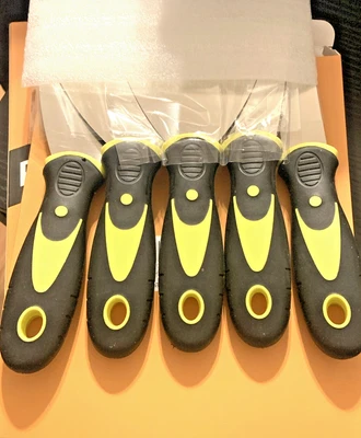 Juego de 5 piezas de herramientas de pintura para paquetes de yeso de acero flexible Foto 1 de 2